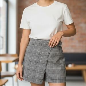 Free Haven Plaid mini Skort Sz M